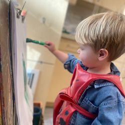 Guidepost Montessori at Emeryville - A little Picasso!