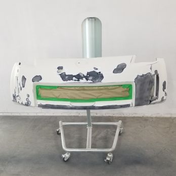 Next Level Conceptz - Before  bumper paint matched. - Body Shops Near Me