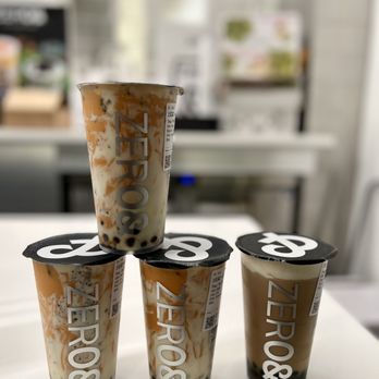 ZERO & - Thai Me Up & Teapuccino - Not Your Average Milk Tea - Bubble Tea Near Me - San Francisco, California