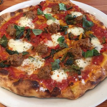 Pizzeria Toro - Buffalo Mozzarella with Lamb meat balls - Pizza Near Me - Durham, North Carolina