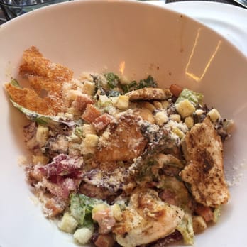 Don Juan de Alemanes - Caesar salad with chicken. A little overdressed, but delicious! - Tapas Bars Near Me - Seville, SE Don Juan de Alemanes - Caesar salad with chicken. A little overdressed, but delicious! - Tapas Bars Near Me - Seville, SE