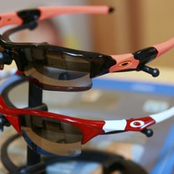 Urbana Eye Care - Customize Oakley sunglasses are available in your high school, college, and professional team colors. O's and Nats are shown.