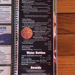 Coach's Corner - New Menu 8/17/22