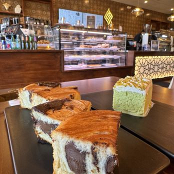 Haraz Coffee House - Croissant and Milk Cake (pistachio) - Coffee & Tea Near Me - Irving, Texas Haraz Coffee House - Croissant and Milk Cake (pistachio) - Coffee & Tea Near Me - Irving, Texas