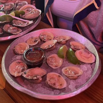 The Fish House - Live Clams on the Half Shell* - Seafood Near Me - Miami, Florida The Fish House - Live Clams on the Half Shell* - Seafood Near Me - Miami, Florida
