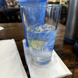 The Crooked Putter Restaurant & Pizzeria - G&T. What? I was parched.