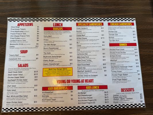 Menu photo 2 Dolli's Diner Nacogdoches, TX