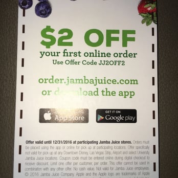 Jamba - $2off first online order! - Juice Bars & Smoothies Near Me - Surprise, Arizona
