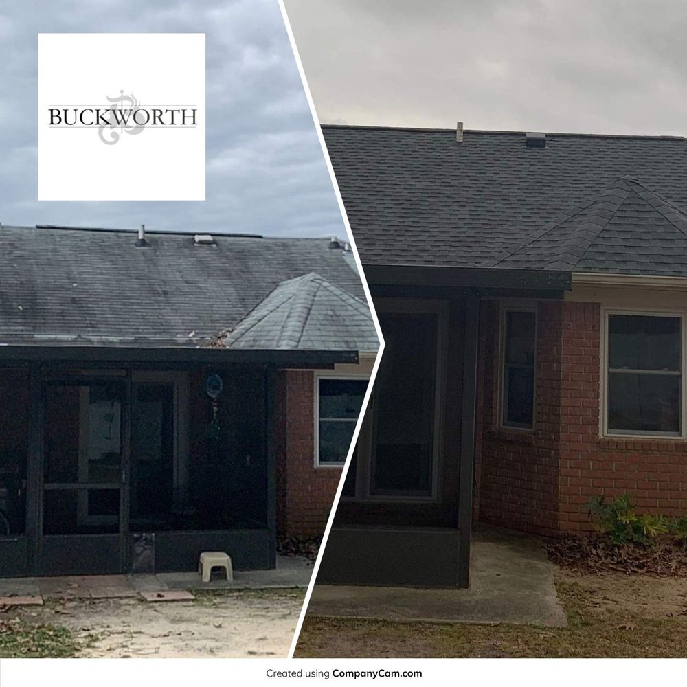 Slide of Buckworth Roofing