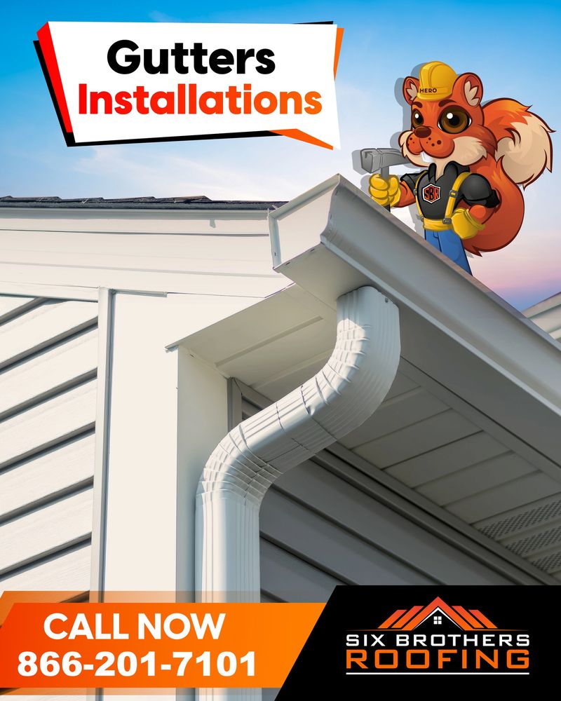 Slide of Six Brothers Roofing