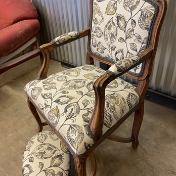 Green Chair Upholstery - I love it! - Furniture Reupholstery Near Me - Chico, California