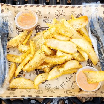 Zane’s original - Parmesan fries - Burgers Near Me - Seabrook, Texas