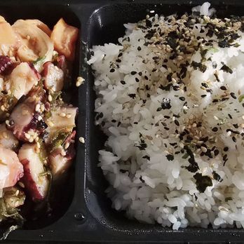 Santo Market - Half Spicy Tuna & Half Shoyu Tako Bowl - Delis Near Me - San Jose, California Santo Market - Half Spicy Tuna & Half Shoyu Tako Bowl - Delis Near Me - San Jose, California