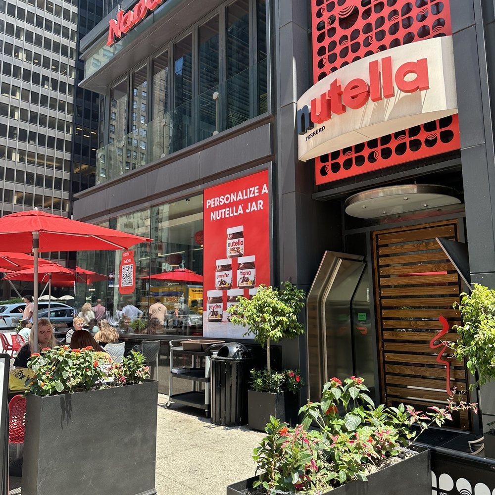 Nutella Cafe - Front - Desserts Near Me - Chicago, Illinois Nutella Cafe - Front - Desserts Near Me - Chicago, Illinois