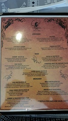 Menu photo 2 Francisco's Mexican Grill Farmington, UT