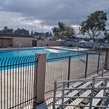 William Peak Park - View of the swimming pool from the top of the bleachers - Parks Near Me - Buena Park, California William Peak Park - View of the swimming pool from the top of the bleachers - Parks Near Me - Buena Park, California