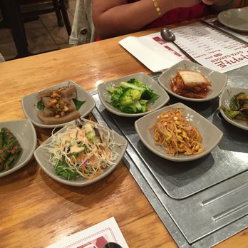 Kaya Garden - Banchan - good variety, each one very tasty - Korean Near Me - Leonia, New Jersey Kaya Garden - Banchan - good variety, each one very tasty - Korean Near Me - Leonia, New Jersey