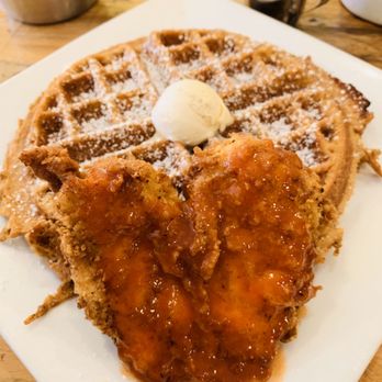 Batter & Berries - Sweet potato chicken and waffles - Breakfast & Brunch Near Me - Chicago, Illinois Batter & Berries - Sweet potato chicken and waffles - Breakfast & Brunch Near Me - Chicago, Illinois