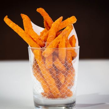 Vegan Meat - carrot fries in a glass - Sushi Bars Near Me - Laval, Quebec