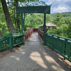 Nay Aug Park - Walkway to the tree house.