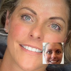 Bombshell Beauty Permanent Makeup & Skincare Studio - Ombré powder brows