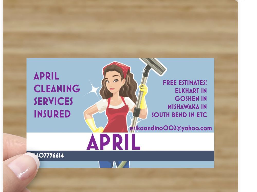APRIL CLEANING SERVICES Elkhart, IN Yelp