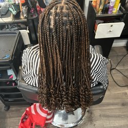 Christy African Hair Braiding - Knotless box braids