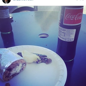 Tacos La Raza - Super carne asada burrito. - Food Trucks Near Me - Richmond, California