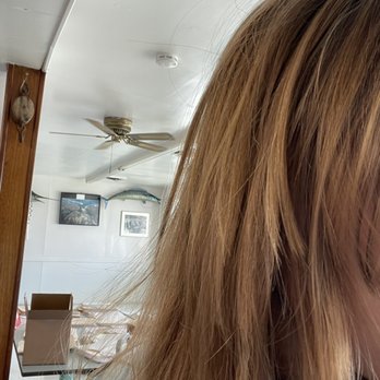 Craft Hair Studio - The weird layers she gave me throughout my hair - Hair Salons Near Me - Bernardsville, New Jersey