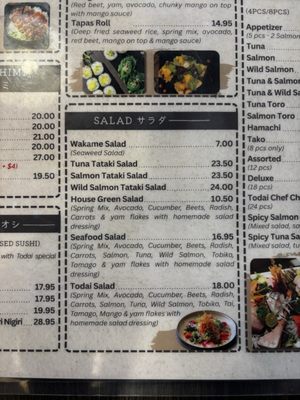 Menu photo 1 Todai Sushi Delta, BC Menu photo 1 Todai Sushi Delta, BC