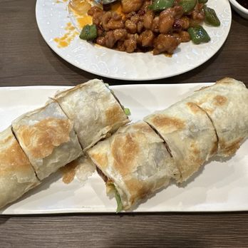 Major Dumplings - Small Beef Roll Plate and Kung Pao - Asian Fusion Near Me - Diamond Bar, California Major Dumplings - Small Beef Roll Plate and Kung Pao - Asian Fusion Near Me - Diamond Bar, California