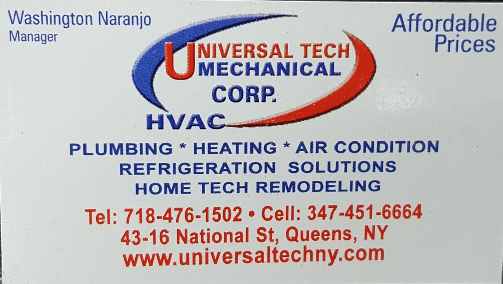 Slide of Universal Tech Plumbing & HVAC