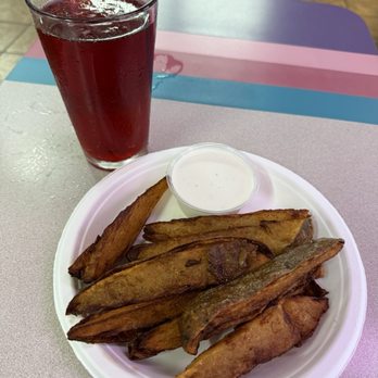 Angry Pete's Pizza - JoJo's Wedge Fries, Faygo Float cwd - Pizza Near Me - San Diego, California Angry Pete's Pizza - JoJo's Wedge Fries, Faygo Float cwd - Pizza Near Me - San Diego, California