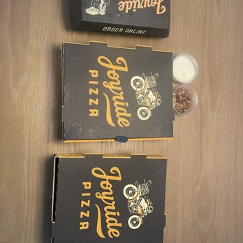 Joyride Pizza - Pizza boxes - Pizza Near Me - San Francisco, California