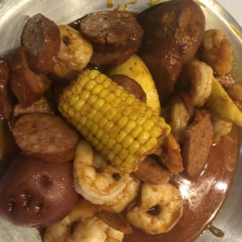 Crab Kingdom - Shrimp and sausage combo boil - Seafood Near Me - Wichita Falls, Texas Crab Kingdom - Shrimp and sausage combo boil - Seafood Near Me - Wichita Falls, Texas