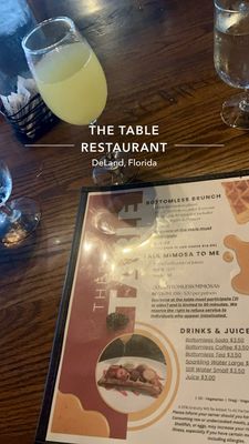 Menu photo 1 The Table DeLand, FL