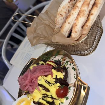 Motek - Downtown - Roasted Eggplant Salad - Cafes Near Me - Miami, Florida Motek - Downtown - Roasted Eggplant Salad - Cafes Near Me - Miami, Florida