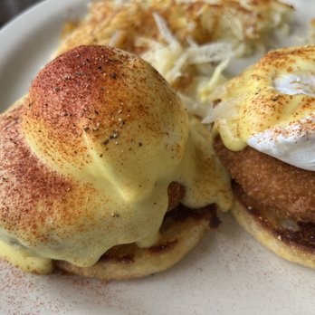Bill's Cafe - Crab Cakes Benedict* - Breakfast & Brunch Near Me - San Jose, California