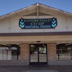 Hayfork Valley Cooperative - The new storefront with signage.