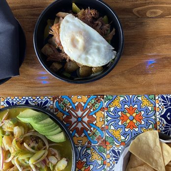 Señor Tequila - Carnitas Skillet,  Mixto Ceviche - Mexican Near Me - Florence, Alabama