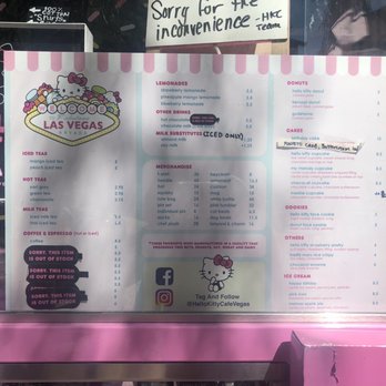 Hello Kitty Cafe - Desserts Near Me - Las Vegas, Nevada