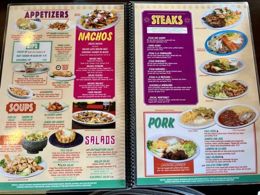 Menu photo 1 Monterrey Restaurante Mexicano North Augusta, SC