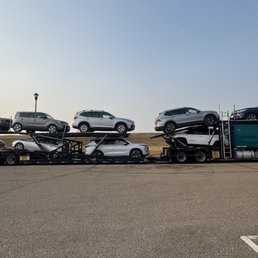 This is the car hauler that brought my used car across the country. This is the car hauler that brought my used car across the country.