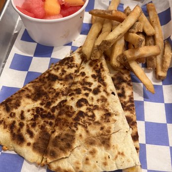 St. Augustine Seafood Company - kids quesadilla - Seafood Near Me - St. Augustine, Florida