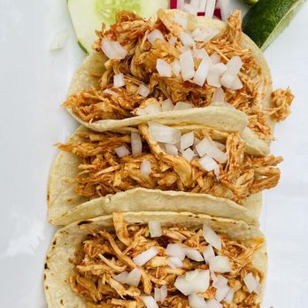 El Mariachi San Lucas - 4 Pieces Chicken Tinga Taco - Mexican Near Me - Voorhees, New Jersey El Mariachi San Lucas - 4 Pieces Chicken Tinga Taco - Mexican Near Me - Voorhees, New Jersey
