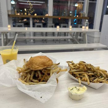 Frita Batidos - Beef Frita and Garlic Cilantro Fries - Cuban Near Me - Ann Arbor, Michigan