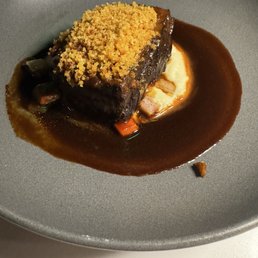Lobster Braised Short Rib Affogato