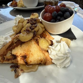 Azur Restaurant & Patio - Bananas Foster French Toast - New American Near Me - Lexington, Kentucky Azur Restaurant & Patio - Bananas Foster French Toast - New American Near Me - Lexington, Kentucky