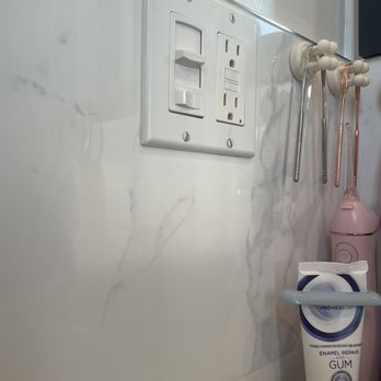Curran Electric  - AFTER: Dimmer switch for LED. Going to take Pat's advice and get a fun color-changing one. - Electricians Near Me