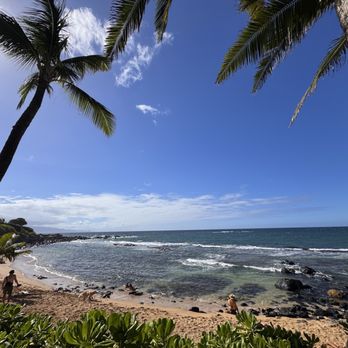 Mama's Fish House - View right in front of the restaurant - Seafood Near Me - Paia, Hawaii Mama's Fish House - View right in front of the restaurant - Seafood Near Me - Paia, Hawaii